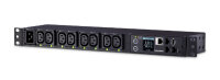CyberPower Systems CyberPower PDU81005 - Überwacht - Geändert - 1U - Horizontal/Vertical - Schwarz - LCD - 8 AC-Ausgänge