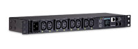 CyberPower Systems CyberPower PDU81005 - Überwacht - Geändert - 1U - Horizontal/Vertical - Schwarz - LCD - 8 AC-Ausgänge
