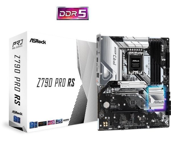 A-90-MXBK40-A0UAYZ | ASRock Z790 PRO RS ATX Intel DDR5 S1700 | 90-MXBK40-A0UAYZ | PC Komponenten