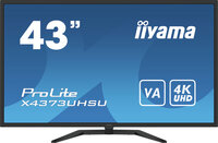P-X4373UHSU-B1 | Iiyama ProLite X4373UHSU-B1 - 108 cm (42.5 Zoll) - 3840 x 2160 Pixel - 4K Ultra HD - 3 ms - Schwarz | X4373UHSU-B1 | Displays & Projektoren