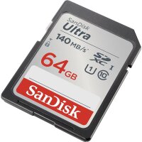 A-SDSDUNB-064G-GN6IN | SanDisk Ultra - 64 GB - SDXC -...
