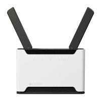 MikroTik Chateau LTE18 ax - Wi-Fi 6E (802.11ax) - Dual-Band (2,4 GHz/5 GHz) - Eingebauter Ethernet-Anschluss - 4G - Weiß - Tabletop-Router