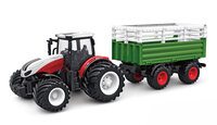 P-22601 | Amewi RC Traktor mit Viehtransporter LiIon 500mAh weiss/6+ | 22601 | Spiel & Hobby