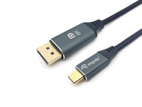 Equip Adapter USB-C -> DisplayPort 8K60Hz 1.00m sw -...