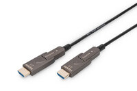 DIGITUS Glasfaserkabel HDMI AOC 15m HDMI->HDMI 4K schwarz - Digital/Display/Video - 15 m