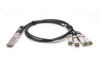P-DN-81321 | DIGITUS 40G QSFP+ to 4XSFP+ Direct Attach Cable 1m | Herst. Nr. DN-81321 | Kabel / Adapter | EAN: 4016032484981 |Gratisversand | Versandkostenfrei in Österrreich