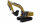 P-22515 | Amewi Kettenbagger G101H Vollmetall Hydraulik Gelb 1 16 RTR | 22515 | Spiel & Hobby