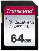 Y-TS64GSDC300S | Transcend TS64GSDC300S - 64 GB - SDXC - Klasse 10 - NAND - 95 MB/s - 40 MB/s | TS64GSDC300S | Verbrauchsmaterial