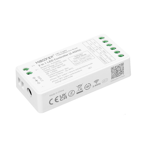 L-FUT035S+ | Synergy 21 LED Controller 2in1 Dual White/Dim DC12/24V | FUT035S+ | Elektro & Installation