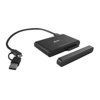 P-43359 | Lindy USB 3.2 Typ C auf M.2 NVMe & SATA SSD...