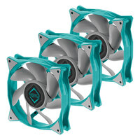 P-ICEGALE12X-A3A | Iceberg Thermal IceGALE Xtra - 120mm Teal 3er Pack* | ICEGALE12X-A3A | PC Komponenten