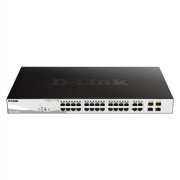 X-DGS-1210-28MP/E | D-Link DGS-1210-28MP/E - Managed - L2 - Gigabit Ethernet (10/100/1000) - Power over Ethernet (PoE) - Rack-Einbau - 1U | DGS-1210-28MP/E | Netzwerktechnik