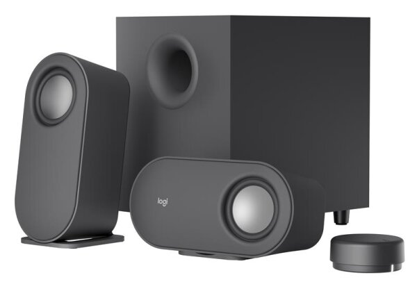 Logitech Z407 Bluetooth computer speakers with subwoofer - 2.1 Kanäle - 40 W - Universal - Anthrazit - Kabellos - Akku