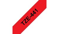 F-TZE441 | Brother Schriftband 18mm - Schwarz auf rot - TZe - Grau - Wärmeübertragung - Brother - PT-2100VP - PT-7600 - PT-2430PC - PT-2700 - PT-2730 - PT-9600 - PT-9700PC - PT-9800PCN | TZE441 | Verbrauchsmaterial | GRATISVERSAND :-) Versandkostenfrei be