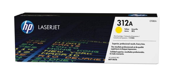 A-CF382A | HP 312A Gelb LaserJet Tonerkartusche - 2700 Seiten - Gelb - 1 Stück(e) | CF382A | Verbrauchsmaterial