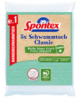 P-19200216 | Spontex Schwammtuch Classic Antibac PEFC 5er...