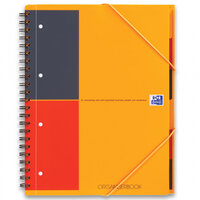 F-100100462 | Oxford 100100462 - Papier - Polypropylen (PP) - Schwarz - Orange - Rot - A4+ - 1 Taschen - 160 Blätter - 245 mm | 100100462 | Büroartikel