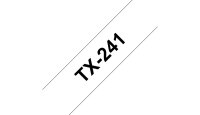 F-TX241 | Brother TX-241 - Schwarz auf weiss - TX - Brother - P-touch PT-7000 - PT-8000 - PT-PC - 1,8 cm - 15 m | TX241 | Verbrauchsmaterial | GRATISVERSAND :-) Versandkostenfrei bestellen in Österreich