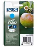 F-C13T12924012 | Epson Singlepack Cyan T1292 DURABrite Ultra Ink - 7 ml - 474 Seiten - 1 Stück(e) | C13T12924012 | Verbrauchsmaterial