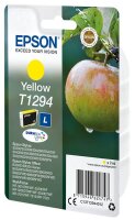 F-C13T12944012 | Epson Apple Singlepack Yellow T1294 DURABrite Ultra Ink - Tinte auf Pigmentbasis - 7 ml - 616 Seiten - 1 Stück(e) | Herst. Nr. C13T12944012 | Tintenpatronen | EAN: 8715946624747 |Gratisversand | Versandkostenfrei in Österrreich