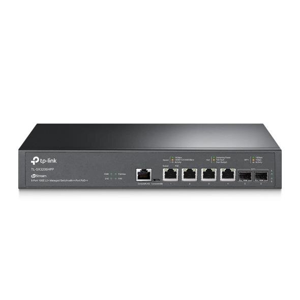 N-TL-SX3206HPP | TP-LINK TL-SX3206HPP - Managed - L2+ - 10G Ethernet (100/1000/10000) - Power over Ethernet (PoE) - Rack-Einbau | TL-SX3206HPP | Netzwerktechnik