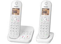 I-KX-TGC422GW | Panasonic KX-TGC422G - Schnurlostelefon - Anrufbeantworter mit Rufnummernanzeige - DECT - weiß+ zusätzliches Handset (KX-TGC422GW) - Telefon - Anrufbeantworter | KX-TGC422GW | Telekommunikation