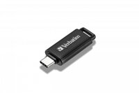 Verbatim Retractable 128GB USB 3.2 Gen 1 USB-C -...