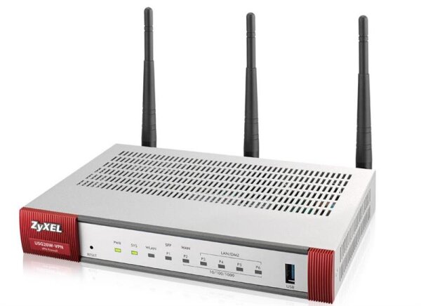 P-USG20W-VPN-EU0101F | ZyXEL USG20W-VPN - Firewall - 10Mb LAN, 100Mb LAN, GigE | USG20W-VPN-EU0101F | Netzwerktechnik