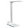 RealPower ChargeAIR All Light Wireless Charging Desk Lamp White/Silver