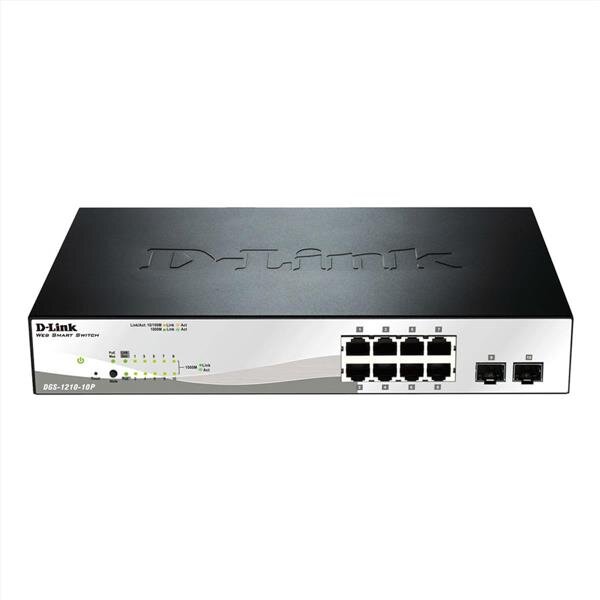 X-DGS-1210-10P/E | D-Link PoE Switch DGS-1210-10P 10 Port - Switch - 1 Gbps | DGS-1210-10P/E | Netzwerktechnik