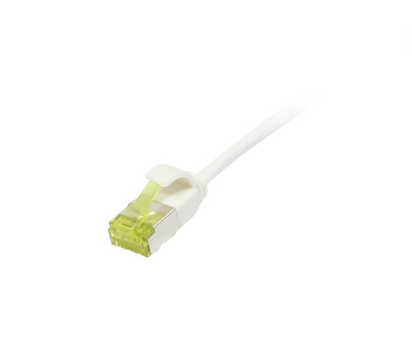 L-S217321V3 | Synergy 21 Patchkabel RJ45 CAT6A 500Mhz 0.25m weiss U/FTP slimline rund d 3.8mm - Netzwerk - CAT 7 cable/RJ45 plug | S217321V3 | Zubehör