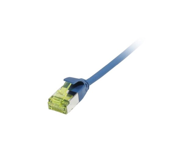 L-S217338V3 | Synergy 21 Patchkabel RJ45 CAT6A 500Mhz 7.5m blau U/FTP slimline rund d 3.8mm - Netzwerk - CAT 7 cable/RJ45 plug | S217338V3 | Zubehör