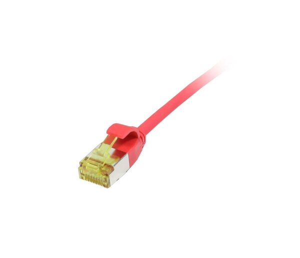 L-S217343V3 | Synergy 21 Patchkabel RJ45 CAT6A 500Mhz 1.0m rot U/FTP slimline rund d 3.8mm - Netzwerk - CAT 7 cable/RJ45 plug | S217343V3 | Zubehör