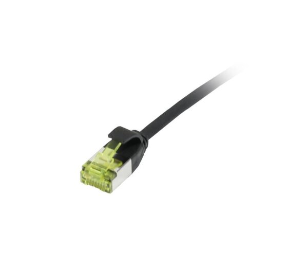 L-S217317V3 | Synergy 21 Patchkabel RJ45 CAT6A 500Mhz 5m schwarz U/FTP slimline rund d 3.8mm - Netzwerk - CAT 7 cable/RJ45 plug | S217317V3 | Zubehör