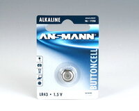 I-5015293 | Ansmann Alkaline Battery LR 43 - Einwegbatterie - Alkali - 1,5 V - 1 Stück(e) - LR 43 | 5015293 | Zubehör