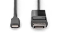 AAK-300334-020-SN | DIGITUS USB Typ C <=> DisplayPort Bidirektional Adapterkabel | Herst. Nr. AK-300334-020-S | Kabel / Adapter | EAN: 4016032481072 |Gratisversand | Versandkostenfrei in Österrreich