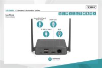 ADS-55317N | DIGITUS Click & Present Pro - Wireless Collaboration System | Herst. Nr. DS-55317 | Kabel / Adapter | EAN: 4016032478492 |Gratisversand | Versandkostenfrei in Österrreich