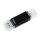 Hama USB-2.0-OTG-Kartenleser Basic, SD/microSD, Schwarz