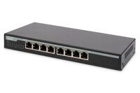 P-DN-95340 | DIGITUS 8-Port Gigabit PoE Switch, Unmanaged | DN-95340 | Netzwerktechnik