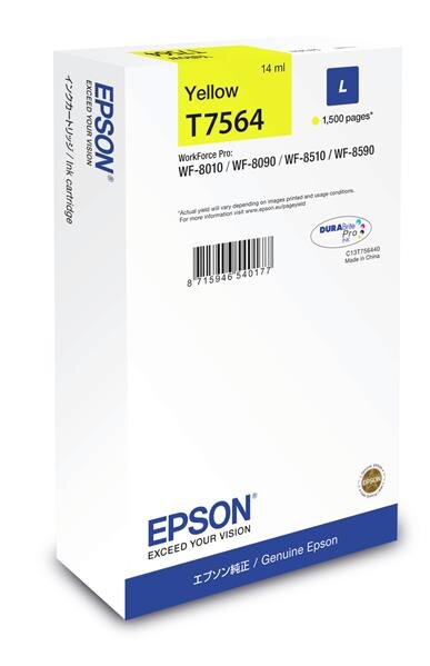 F-C13T756440 | Epson Tintenpatrone L Yellow - Tinte auf Pigmentbasis - 1 Stück(e) | C13T756440 | Verbrauchsmaterial
