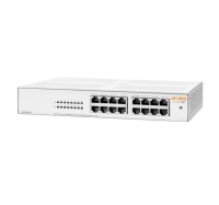 HPE Instant On 1430 16G - Unmanaged - L2 - Gigabit Ethernet (10/100/1000) - Vollduplex - Rack-Einbau - 1U