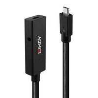 P-43364 | Lindy 5m USB 3.2 Gen 2 C/C Aktivverlängerung - Kabel - Digital/Daten | 43364 |Zubehör