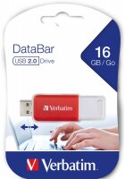 P-49453 | Verbatim DataBar - 16 GB - USB Typ-A - 2.0 - Dia - 9,1 g - Rot | Herst. Nr. 49453 | Flash-Speicher | EAN: 23942494539 |Gratisversand | Versandkostenfrei in Österrreich