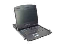 P-DS-72211-1GE | DIGITUS Modulare Konsole mit 19 TFT (48,3cm), 1-Port  KVM & Touchpad, deutscher Tastatur | DS-72211-1GE | Server & Storage
