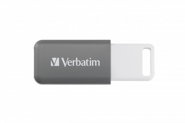 P-49456 | Verbatim V DataBar - 128 GB - USB Typ-A - 2.0 - Dia - 9,1 g - Grau | 49456 | Verbrauchsmaterial