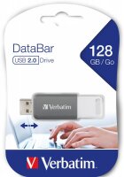 P-49456 | Verbatim V DataBar - 128 GB - USB Typ-A - 2.0 - Dia - 9,1 g - Grau | Herst. Nr. 49456 | Flash-Speicher | EAN: 23942494560 |Gratisversand | Versandkostenfrei in Österrreich