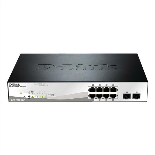 Y-DGS-1210-10P/E | D-Link PoE Switch DGS-1210-10P 10 Port - Switch - 1 Gbps | DGS-1210-10P/E | Netzwerktechnik