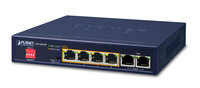 P-GSD-604HP | Planet GSD-604HP - Unmanaged - Gigabit Ethernet (10/100/1000) - Power over Ethernet (PoE) | GSD-604HP |Netzwerktechnik