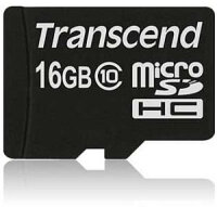 Y-TS16GUSDC10 | Transcend TS16GUSDC10 - 16 GB - MicroSDHC - Klasse 10 - NAND - 90 MB/s - Schwarz | TS16GUSDC10 | Verbrauchsmaterial