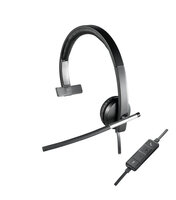 P-981-000514 | Logitech H650e - Kabelgebunden - Büro/Callcenter - 50 - 10000 Hz - 93 g - Kopfhörer - Schwarz - Silber | 981-000514 | Audio, Video & Hifi